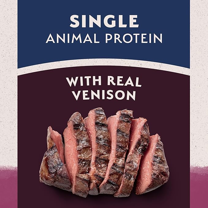 Natural Balance Limited Ingredient Adult Grain-Free Dry Dog Food, Reserve Sweet Potato & Venison Recipe, 22 Pound (Pack of 1)