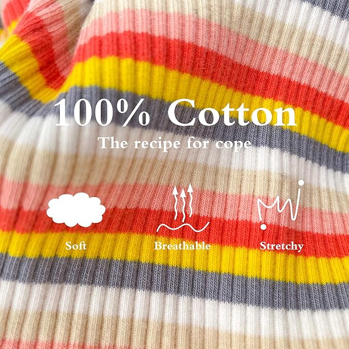 Cute Dog Dress for Small Dogs Girl Birthday Puppy Clothes Spring Summer Dog Outfits Rainbow Colorful Striped Cherry Princess Pet Tutu Skirt Doggie Cat Chihuahua Yorkies Dresses