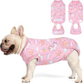 cyeollo Recovery Suit for Dogs Surgery Suit Female Spay Soft Pet Onesie Bodysuit After Sugery Male Dog Neuter Pet Clothes Small Medium Dogs Surgical Recovery Shirt, Unicorn L