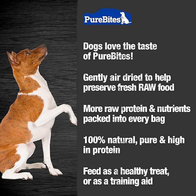 PureBites Cod Jerky Dog Treats, 1 Ingredient, Made in Canada, 4.8oz