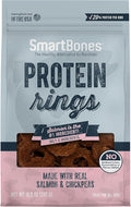 SmartBones Protein Rings with Real Salmon and Chickpeas, 10.5 OZ