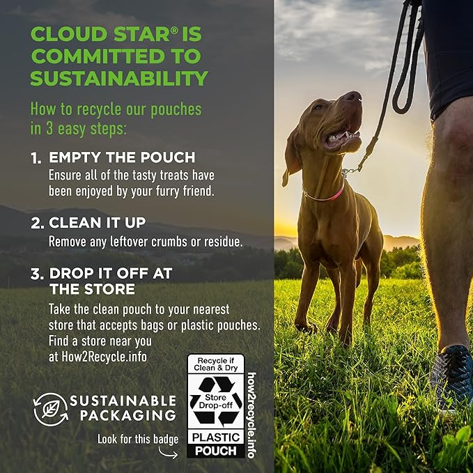 Cloud Star Wag More Bark Less Grain Free Meatballs Lamb Recipe 14 oz.