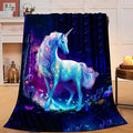 Unicorn Blanket Unicorn Throw Blanket Gifts for Girls Women Kids Adults Super Soft Cozy Plush Fluffy Fuzzy Fleece Blanket Home Decor 40''X50''