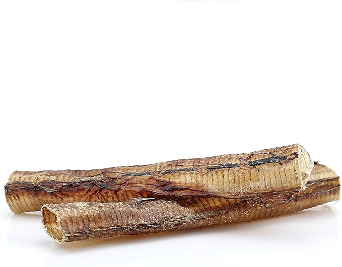 ROAM Pet Treats Ostrich Bone for Dogs Pack of 2 for Medium and Large Breeds – Long Lasting Ostrich Trachea Dog Chews