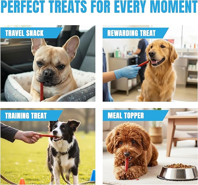 JOR Dog Treat, Beef Chews with Glycerin and Red Yeast Rice, Soft and Chewy Texture, Fresh Meaty Flavor with Sodium Lactate, Tasty Training Treats and High-Protein Pet Rewards, 6 oz per Pack 