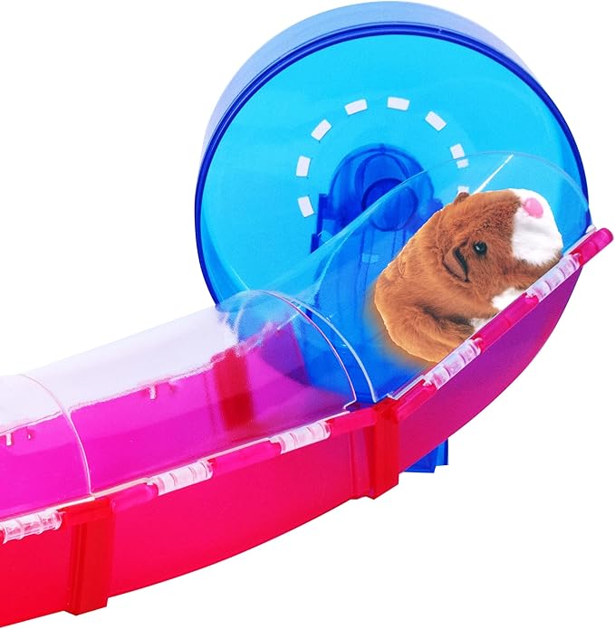 ZhuZhu City Ferris Wheel with Hamster Scoodles – Perfect for Boys & Girls! Interactive Hamster & Spinning Wheel – 40+ Unique Sounds & Actions – Pets Without The Mess