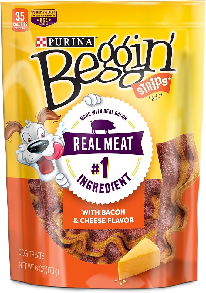 6OZ Cheese/Bacon Treats (Pack of 2)