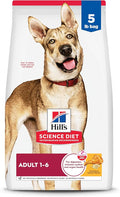 Hill's Science Diet Adult 1-6 Premium Nutrition Dry Dog Food, Chicken & Barley, 5 lb. Bag