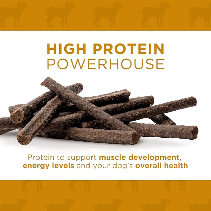 Dog's Delights Chewy Lamb Sticks, 1.25kg, Dog Treats