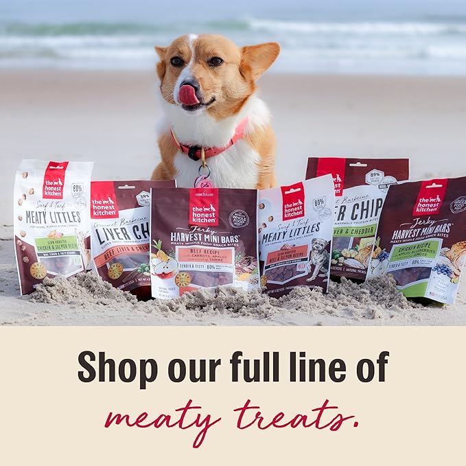 The Honest Kitchen Human Grade Dog Treats Meaty Littles: Lamb & Salmon Recipe
