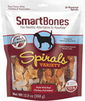 SmartBones Spirals Variety Pack, 32 Count
