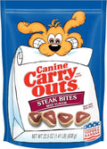 Canine Carry Outs Steak Bites Beef Flavor Dog Treats, 22.5 Ounce Bag (Pack fo 1)