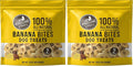 Wholesome Pride Banana Bites 100% All-Natural Limited Ingredient Dog Treats, 16 oz (Pack of 2)