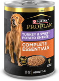 Purina Pro Plan Dog Food, Grain Free Wet Classic Turkey and Sweet Potato Entrée - (Pack of 12) 13 oz. Cans