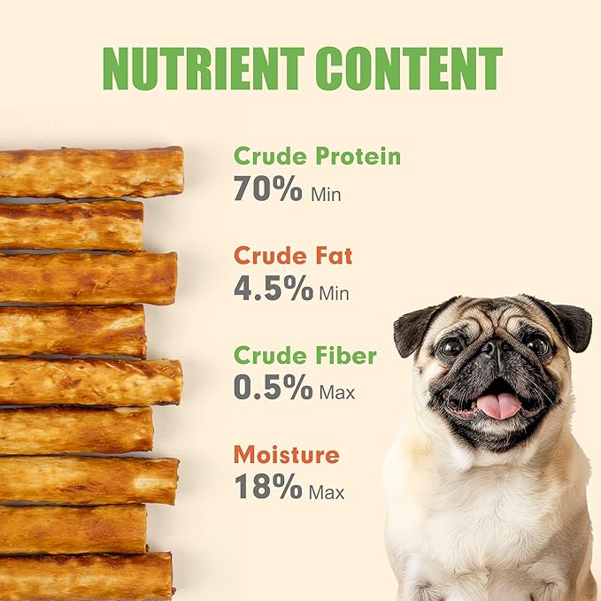 MON2SUN Chicken Collagen Sticks for Dogs, 5 Inch Teeth Cleaning Collagen Chews for Medium Dogs (Chicken Flavored), Healthy Snacks, 10.58oz (15 Count-Pack of 1)
