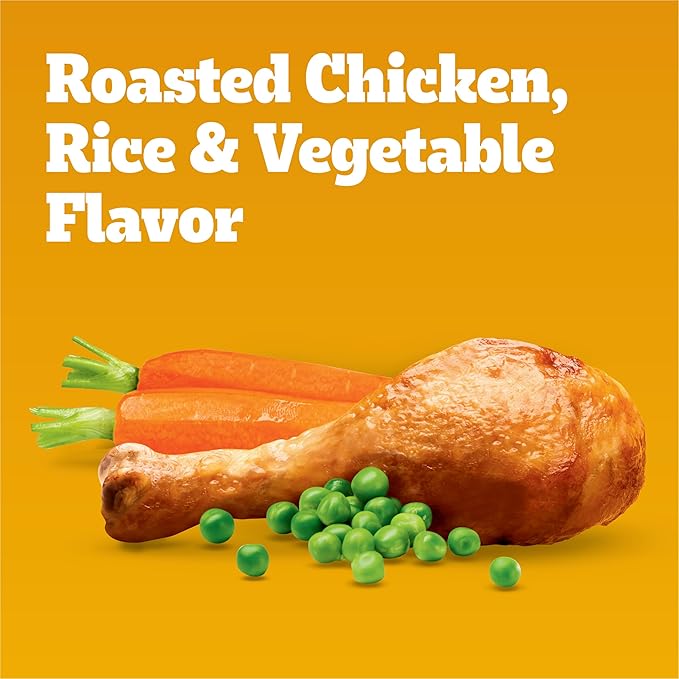 Pedigree Large Breed Dry Dog Food for Large Dogs, Roasted Chicken, Rice and Vegetable Flavor, 36 lb. Bag