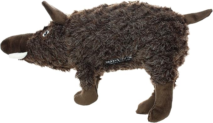 MIGHTY- Massive - Squeaker-Multiple Layers. Made Durable, Strong & Tough. Interactive Play Dog Toy (Tug, Toss & Fetch). Machine Washable & Floats. (Javelina, Massive 2 Pack)