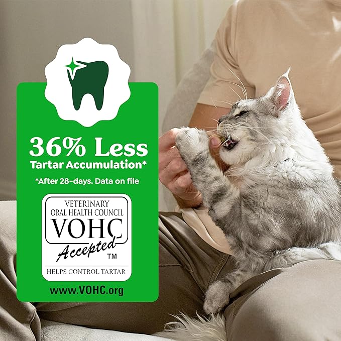 Greenies Cat Treats, Feline Veterinarian-Recommended Adult Natural Dental Cat Treats, Oven Roasted Chicken Flavor, 21 oz. Tub
