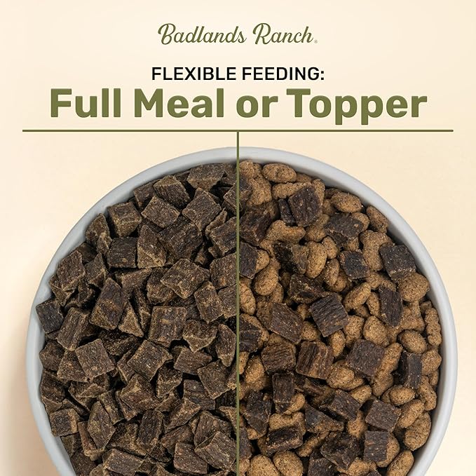 BADLANDS RANCH by Katherine Heigl – Superfood Complete Air-Dried Wild Fish & Turkey Dog Food – High Protein with Superfoods for Daily Wellness & Consistent Nutrition – 24 oz