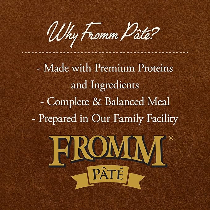 Fromm Chicken & Rice Pate Dog Food - Premium Wet Dog Food - Chicken Recipe - Case of 12 Cans