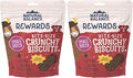 Natural Balance Limited Ingredient Rewards Crunchy Biscuits, Bite-Size Grain-Free Dog Treats for Small-Breed Adult Dogs, Made with Real Bison, 8 Ounce (Pack of 2)