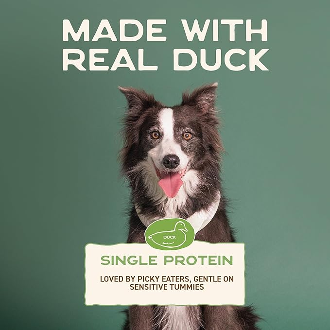 Smart Cookie Duck Jerky Dog Treats with Flax Seed, Omega Oils- Hypoallergenic Strips for Dogs and Puppies with Allergies, Sensitive Stomachs - Dehydrated, Grain Free, Made in USA - 3oz Bag, Pack of 3