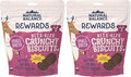Natural Balance Limited Ingredient Rewards Crunchy Biscuits,Bite-Size Grain-Free Dog Treats for Small-Breed Dogs,Made with Real Venison,8 Ounce,(Pack of 2)