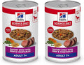 Hill's Science Diet Adult 7+,Senior Adult 7+ Premium Nutrition,Wet Dog Food,Beef & Vegetables Stew,12.8 oz Can,(Pack of 24)