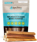 Raw Paws Standard Bully Sticks for Small Dogs, 6-Inch (10-Count) - Low Odor Junior Bully Chews - Free-Range Pizzle Sticks for Dogs - Single Ingredient Dog Chews - Rawhide Alternative - Long Lasting