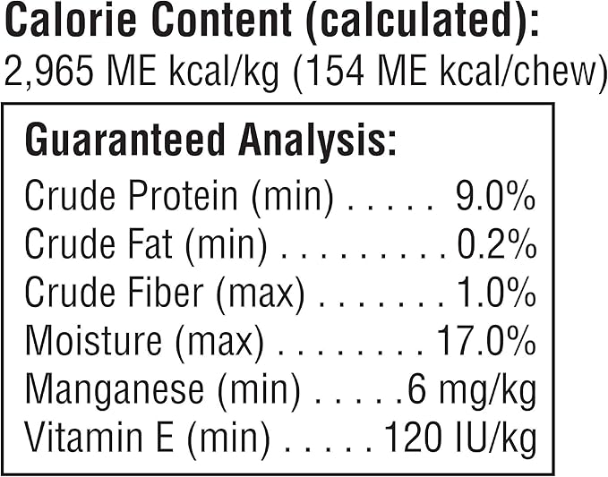 SmartBones Small Bones Chicken & Peanut Butter No-Rawhide Dog Chews,11 oz.,Count of 6,(Pack of 3)