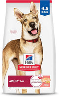 Hill's Science Diet Adult 1-6 Dry Dog Food, Salmon & Brown Rice, 4.5 lb. Bag