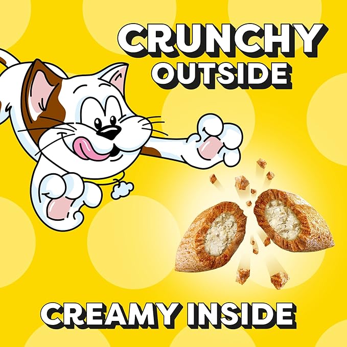 Temptations Cat Treats, Classic Crunchy and Soft Cat Treats, Catnip Fever Flavor, Catnip Treats, 16 oz. Tub