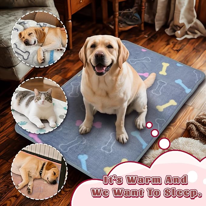 YedsIntu 6 Pcs Washable Guinea Pig Blankets Absorbent Small Animal Fleece Bedding Cage Liners Reusable Pet Pee Pad Sleep Mat Pad Cover for Hamster Ferret Rabbit Chinchilla Hedgehog (Grey, 20" x 30")