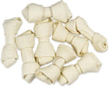 hotspot pets 4–5 Inch Rawhide Dog Bones (10 Pack) – USDA Certified Facility, from Grass-Fed Brazilian Cows, Supports Dental Health & Good Behavior
