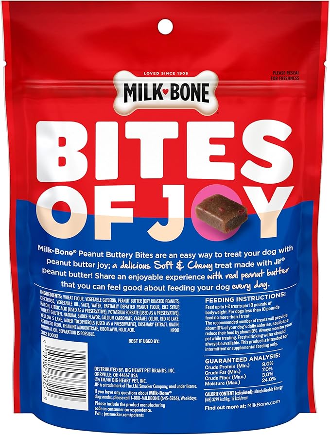 Milk-Bone Peanut Buttery Bites Soft
