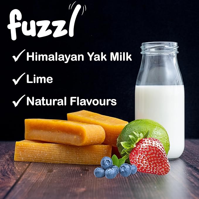 Yak Cheese Himalayan Dog Chews Blueberry Strawberry Large 2 Pack Natural Dog Treats Yak Chews No Hide Dog Food Long Lasting Dog Dental Sticks Milk Chews Cheese Stick