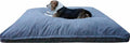 Dogbed4less Memory Foam Dog Bed for Medium Large Dogs with Orthopedic Comfort, Waterproof Liner and Grey Washable Pet Bed Cover 40X35 Pillow