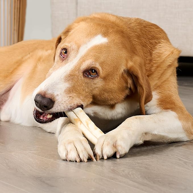 Combo Chews Beefhide Rolls 7" w/Beef Meat Wrap Dog Chew Treats - 3 Count/1 Pack