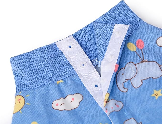 2 Packs Pet Dog Recovery Onesie Suit for Dogs Cats After Surgery,Dog Abdominal Wounds Bandages Cone E-Collar Alternative. (Blue, M)
