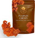 Ellabby Pumpkin Dog Treats – 100% Natural Dehydrated Pumpkin Chews for Dogs, Grain-Free, Low Calorie, High Fiber, Digestive Support, Crunchy Slices (6 oz)