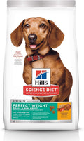 Hill's Science Diet Adult Perfect Weight Small & Mini Chicken Recipe Dry Dog Food, 15 lb. Bag