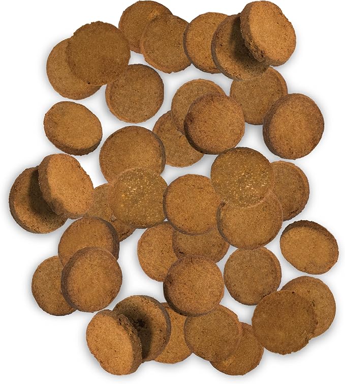 Carrot Cake Cookies|Lactose Free - Soy Free - Gluten Free - Wheat Free | USA Made | for All Breeds | 14 oz of All Natural, Baked, Crunchy Goodness