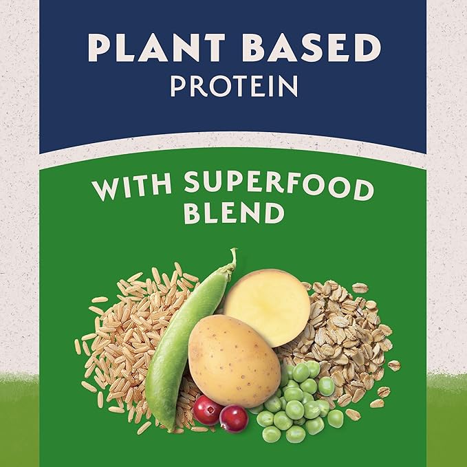 Natural Balance Limited Ingredient Adult Dry Dog Food with Vegan Plant Based Protein and Healthy Grains, Vegetarian Recipe, 24 Pound (Pack of 1)