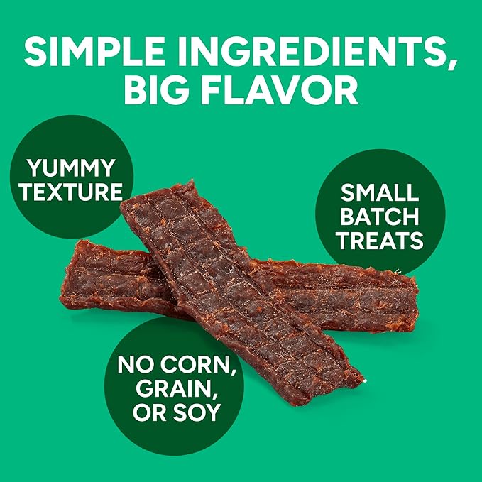 Cloud Star Wag More Bark Less Jerky Grain Free Dog Treats, Kansas City BBQ Chicken, 10 oz. Pouch