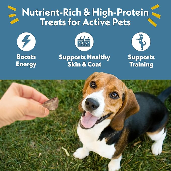 Fresh Is Best Lamb Heart Bites Freeze Dried Dog Treats – Raw Freeze Dried Treats for Dogs & Cats in Resealable Zipper Bag – High-Protein Single Ingredient – Made in The USA