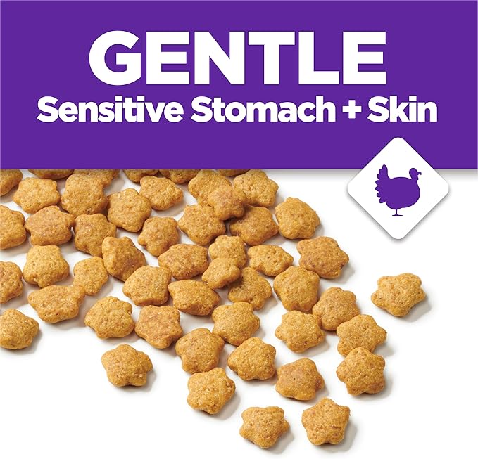 Purina Cat Chow Gentle Sensitive Stomach and Skin Dry Cat Food with Turkey - 13 lb. Bag