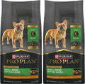 Purina Pro Plan Small Breed 7 Plus Shredded Blend Chicken and Rice Formula Senior Dog Food - 6 lb. Bag,(Pack of 2)