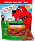 Clifford The Big Red Dog Soft Training Treats for Puppies and Dogs – Healthy, High Protein, Grain Free, Soft Puppy Treats for Small Dogs and Large – Real Chicken Sausage – 6oz