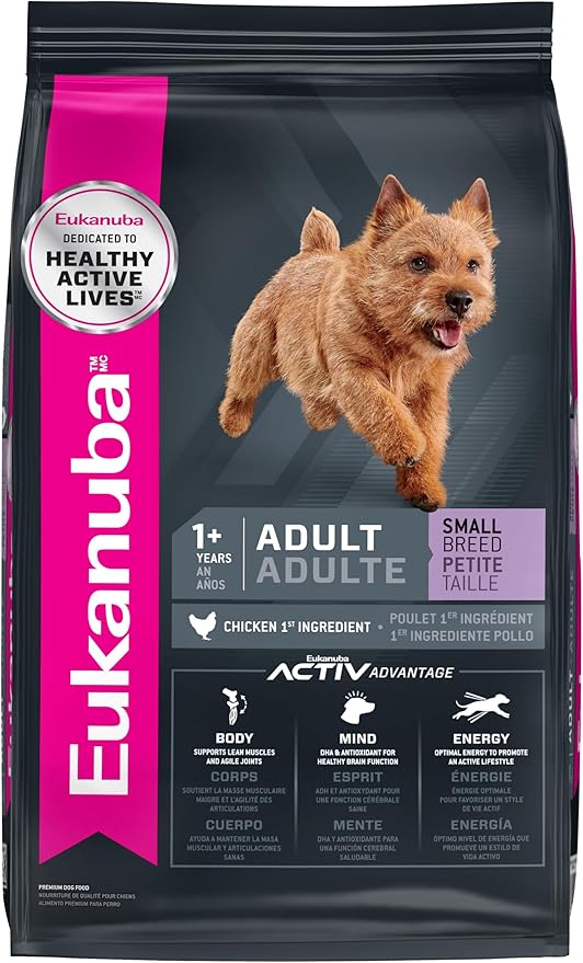 Eukanuba Adult Small Breed Dry Dog Food, 28 lb Bag