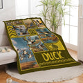 Duck Throw Blanket Hunting Mallard Duck Stuff Gifts for Kids Girls Boys Adults Women Men Soft Cozy Warm Plush Fluffy Fuzzy Fleece Blanket Decor 60''X80''